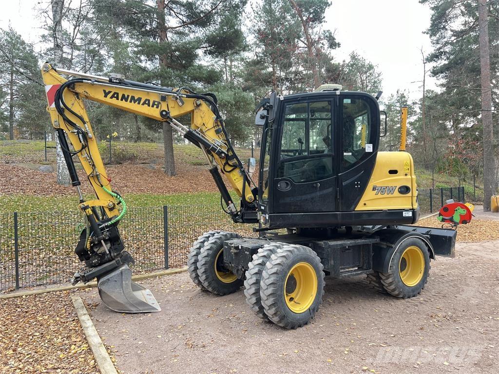 Yanmar B75W Escavatori gommati