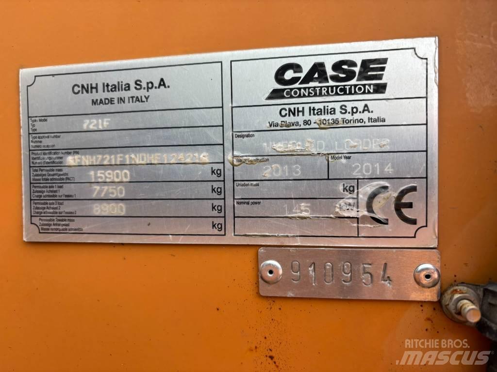 Case IH 721 F 721 F Pale multiuso