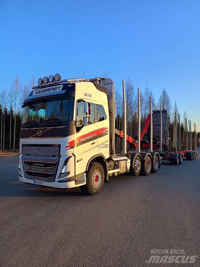 Volvo FH 650 Camion trasporto legname