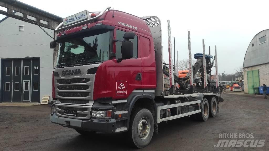 Scania R410 Camion trasporto legname