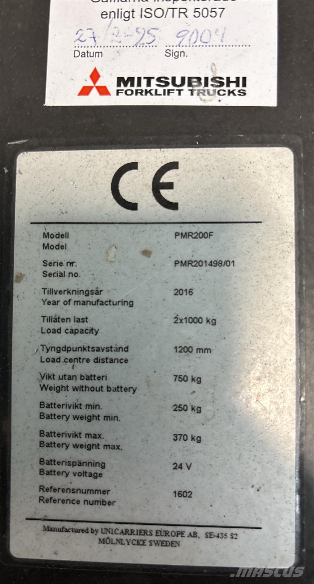 Atlet PMR200P Carrelli a piattaforma