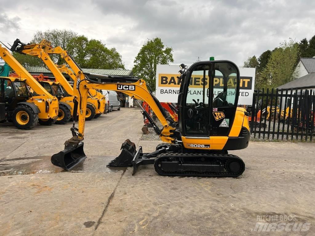 JCB 8026 CTS Miniescavatori