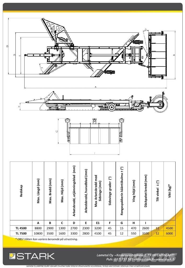 Stark TL7500 Motorgraders