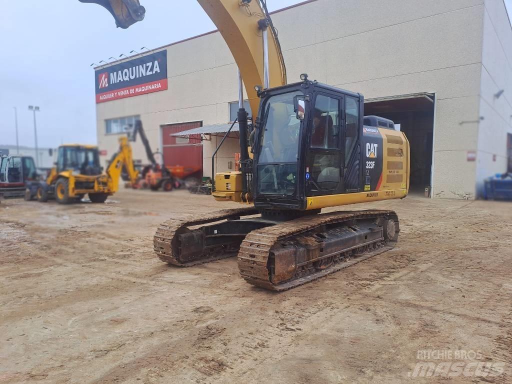 CAT 323FLN IHC Escavatori cingolati