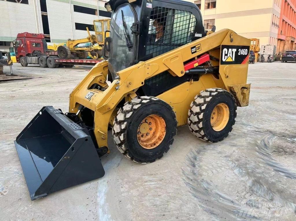 CAT 246 D Mini Pale Gommate