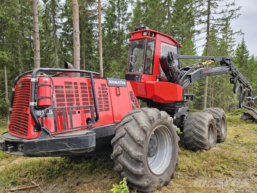 Komatsu 911.5 Abbattitrici, Disboscatrici