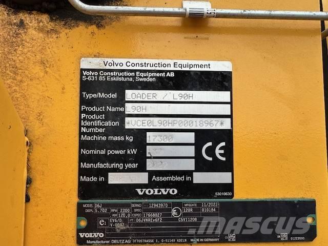 Volvo L 90 H Pale gommate