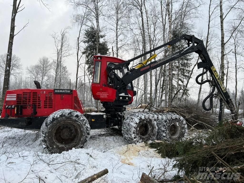 Komatsu 911.5 Abbattitrici, Disboscatrici