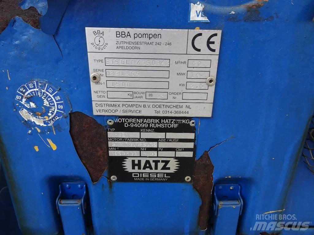 BBA EISELE BSD942H Pompa idraulica