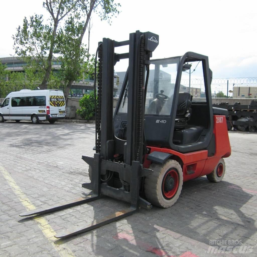 Linde E40P Carrelli elevatori elettrici