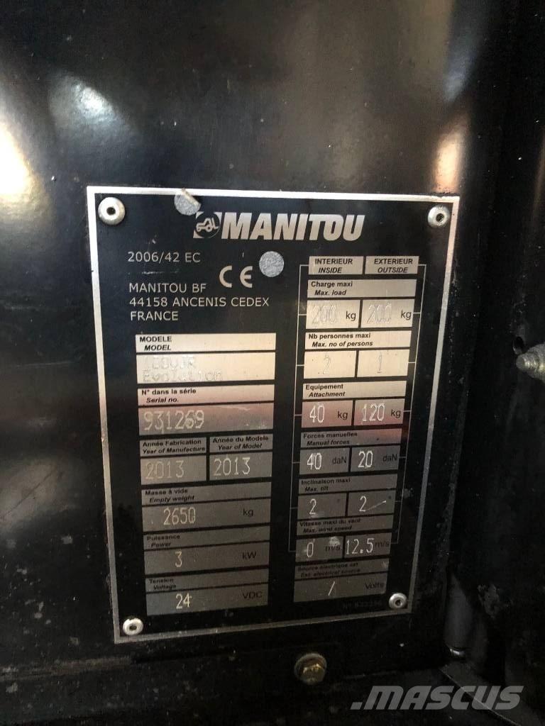Manitou 100 VJR Piattaforme a pantografo