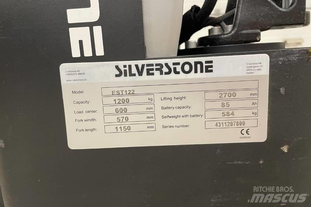 Silverstone EST 122 Transpallet uomo a terra