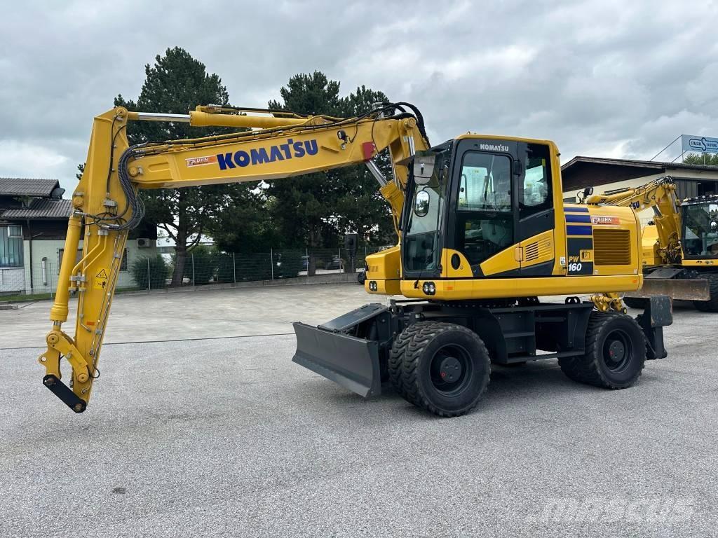 Komatsu PW 160-11EO Escavatori gommati