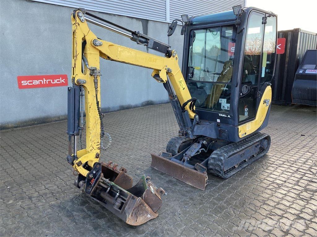 Yanmar SV18 Escavatori gommati