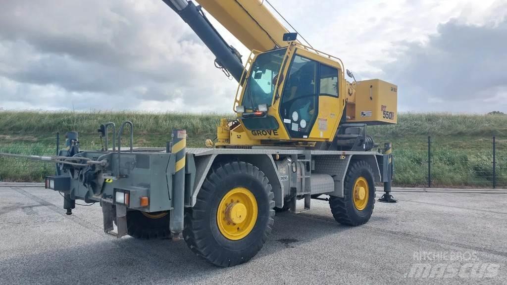 Grove RT 550E Gru per terreni difficili