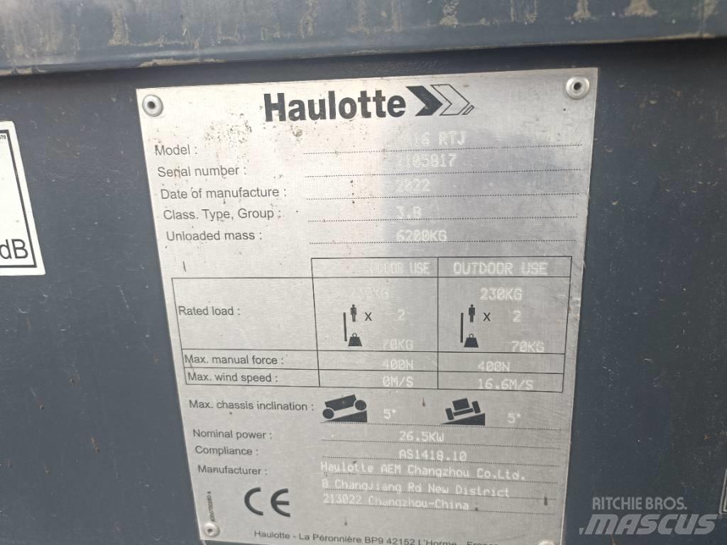 Haulotte HA16RTJ Piattaforme a braccio articolato