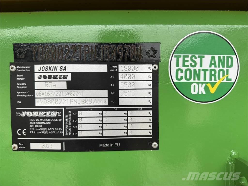 Joskin KTP 22/50 Rimorchi per trasporto animali