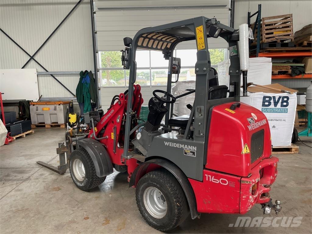 Weidemann 1160cx35 Pale frontali e scavatori