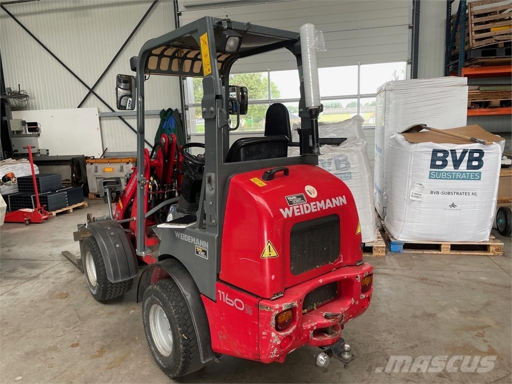 Weidemann 1160cx35 Pale frontali e scavatori