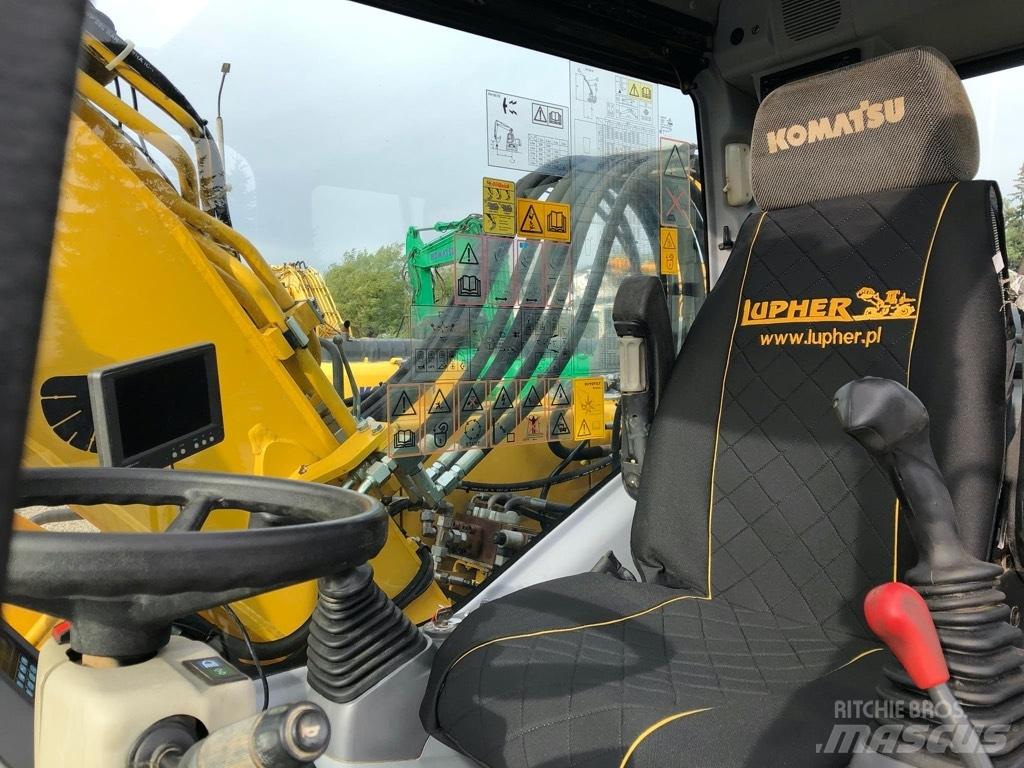 Komatsu PW180-7EO Escavatori gommati