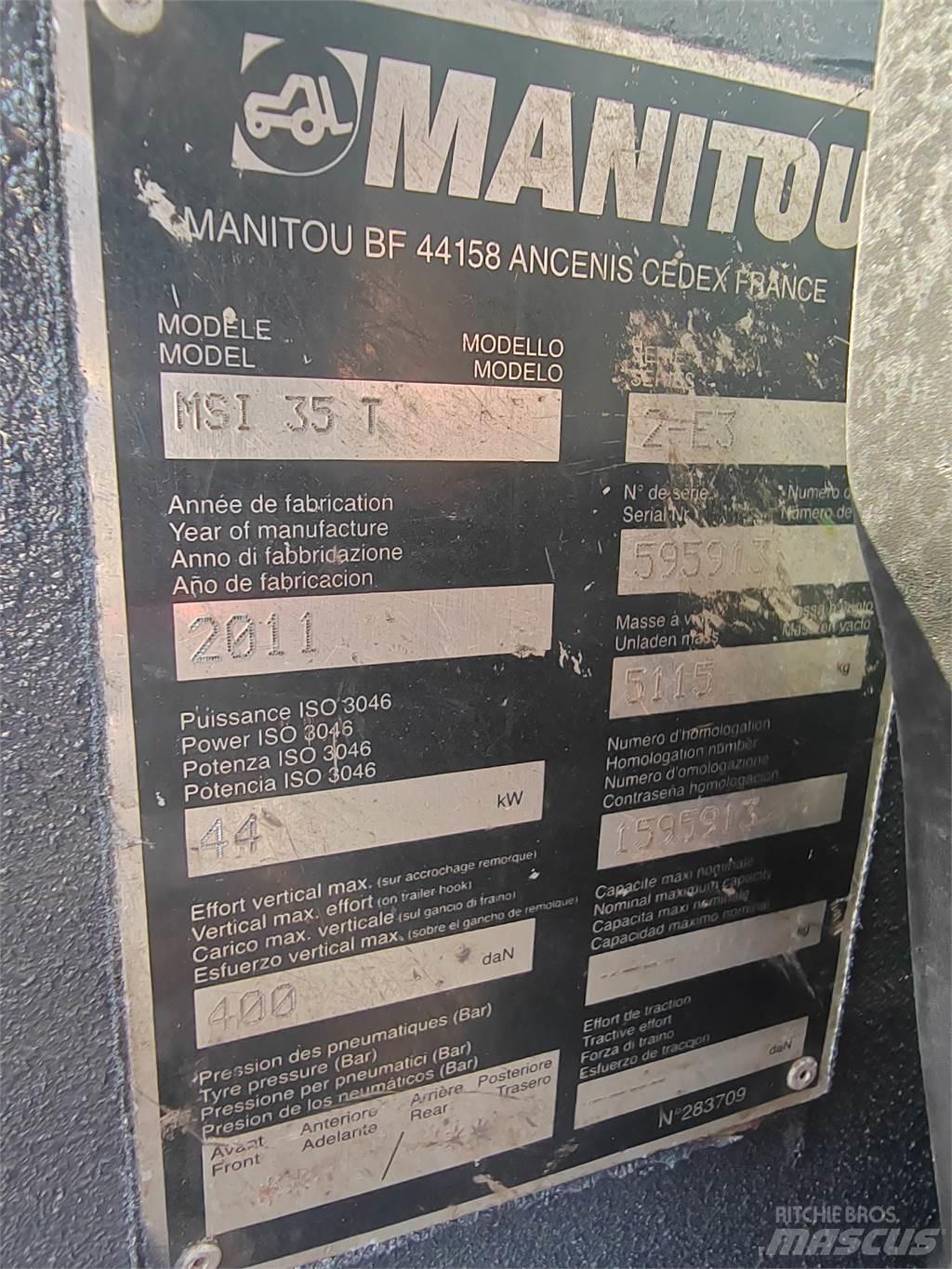 Manitou MSI35T Elevatore per esterni