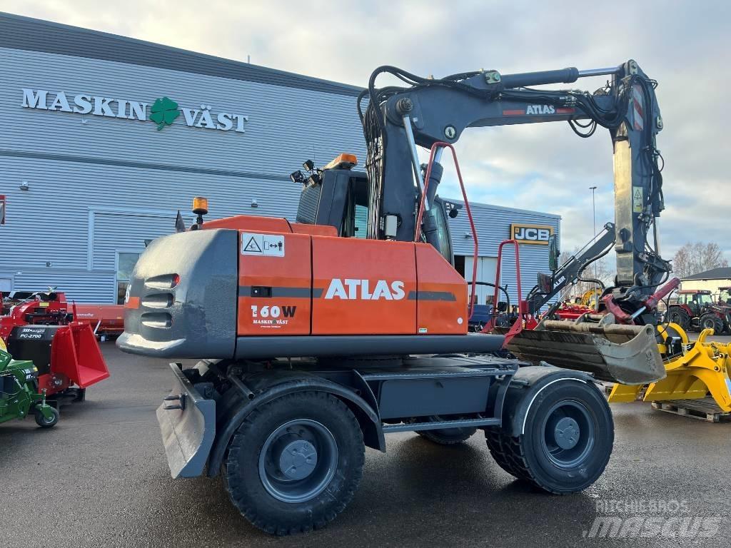 Atlas 160 W Escavatori gommati