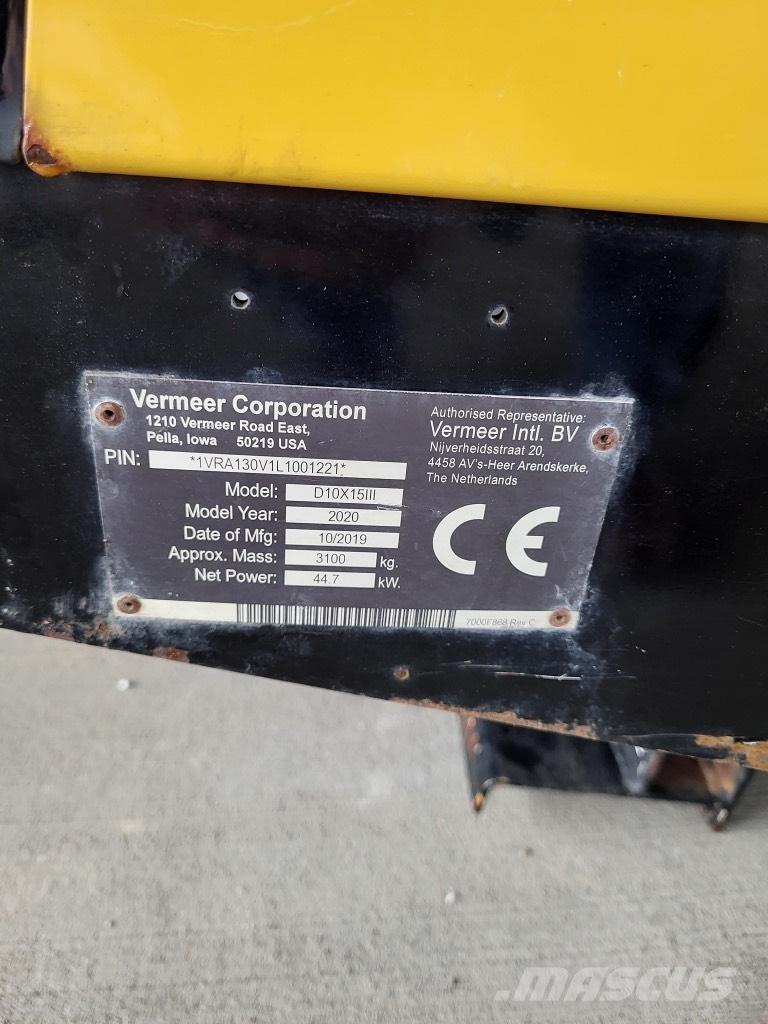 Vermeer D10x15III Macchina per perforazione orizzontale controllata