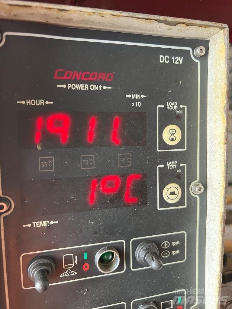 Concord CCP38ZX4-170 Autopompe per calcestruzzo