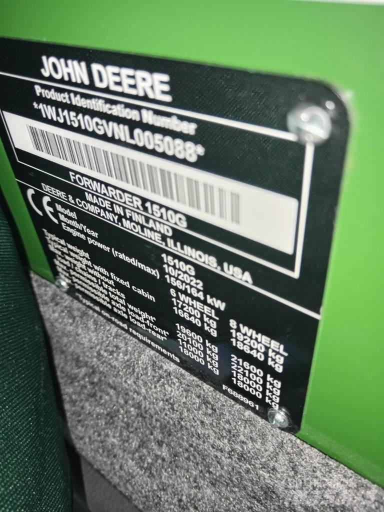John Deere 1510 G Forwarder