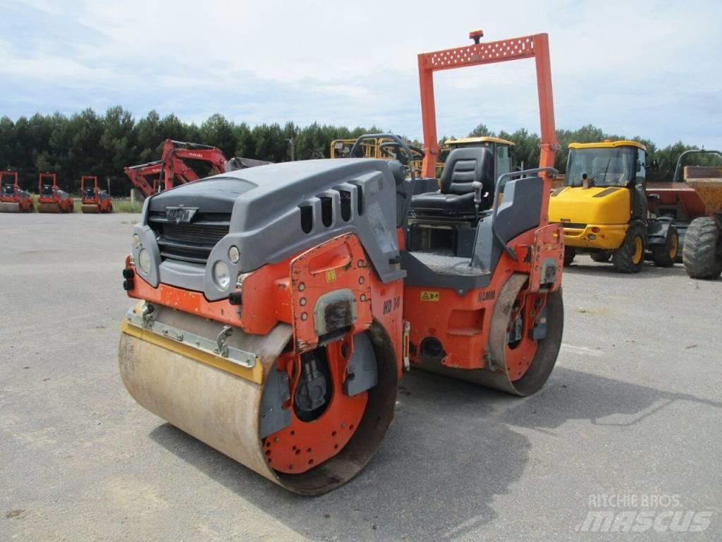 Hamm HD 14 VV Rulli a doppio tamburo