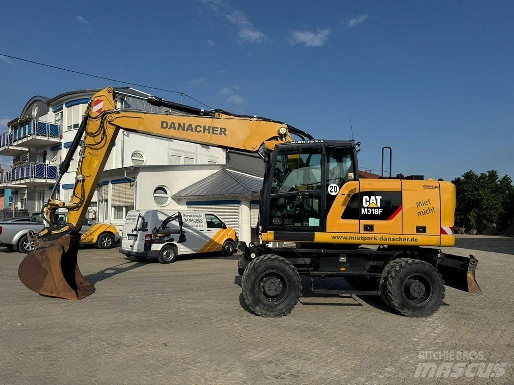 CAT M 318 F Escavatori gommati
