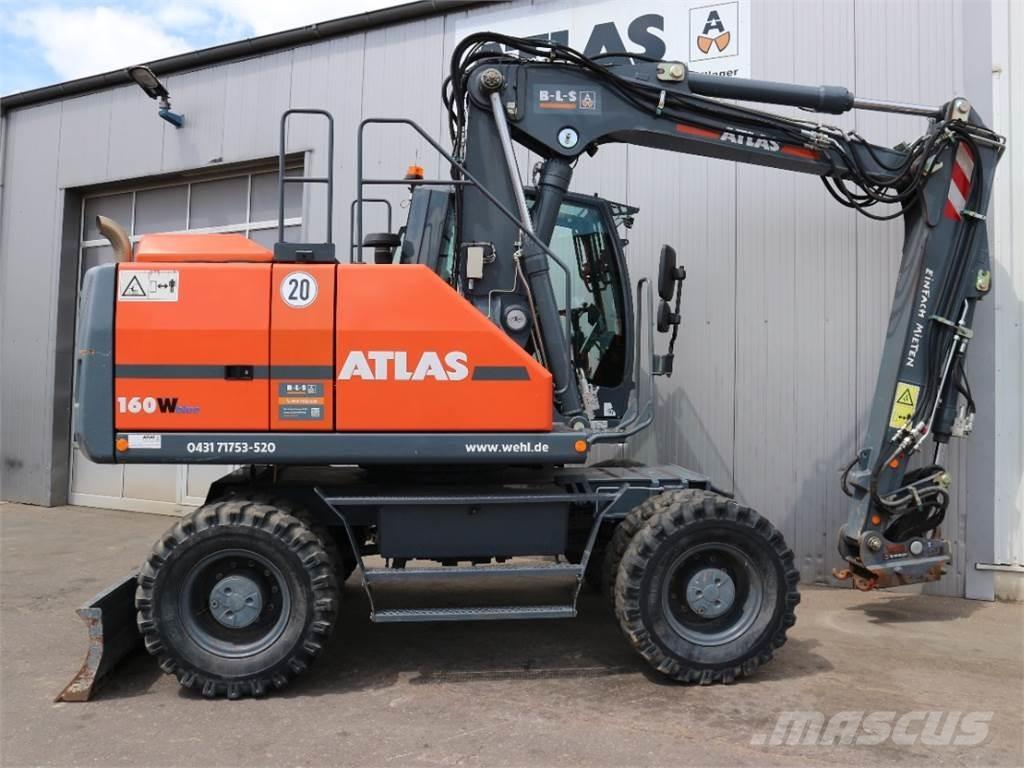 Atlas 160W-BLUE Escavatori gommati