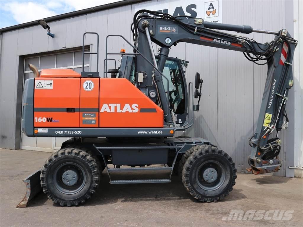 Atlas 160W-BLUE Escavatori gommati