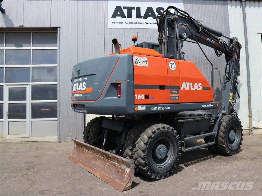 Atlas 160W-BLUE Escavatori gommati