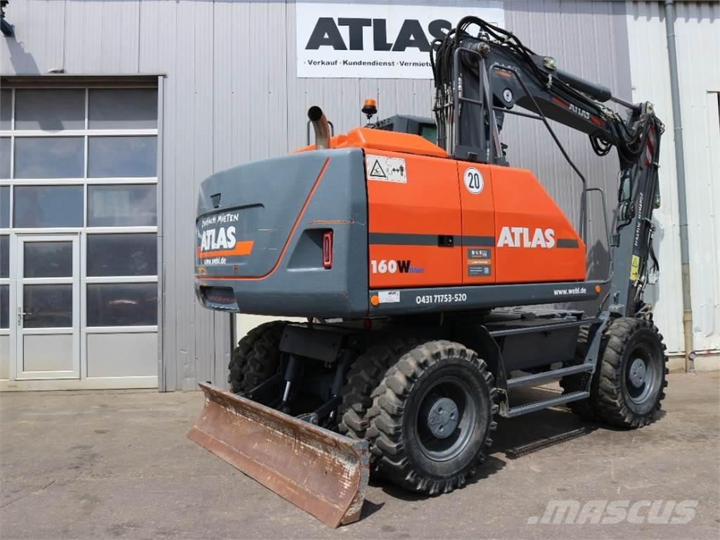 Atlas 160W-BLUE Escavatori gommati