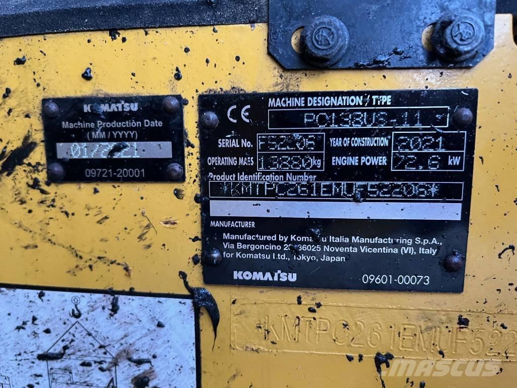 Komatsu PC 138 US-11 Escavatori cingolati