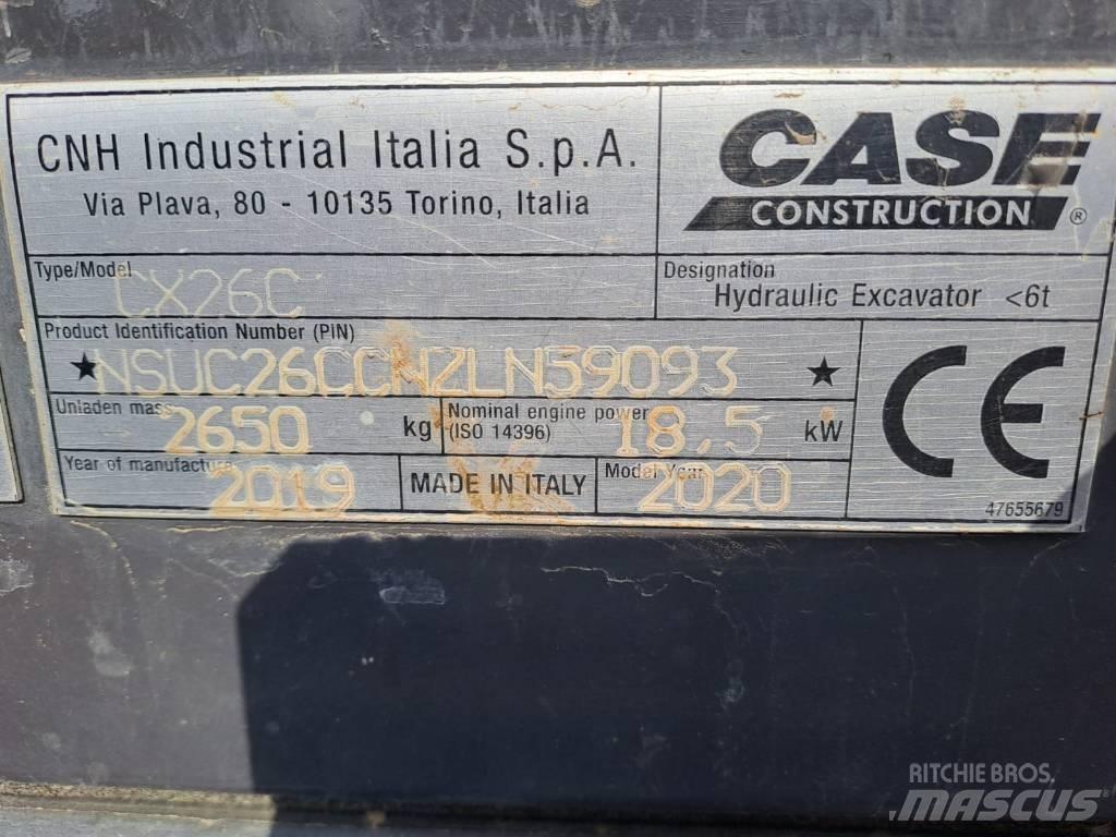 CASE CX 26 C Miniescavatori