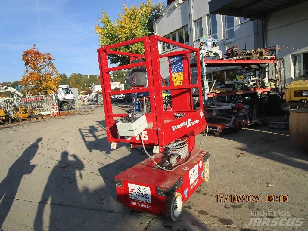 PB 75 Hubroller Altre piattaforme monobraccio