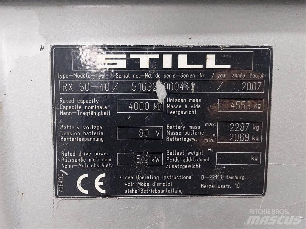 Still RX60 40 Carrelli elevatori elettrici