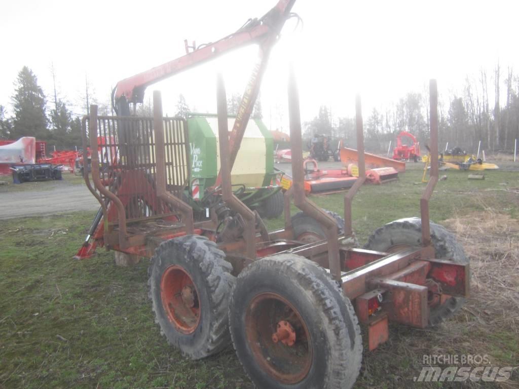 Patu 500 + Metsäkärry Rimorchi forestali