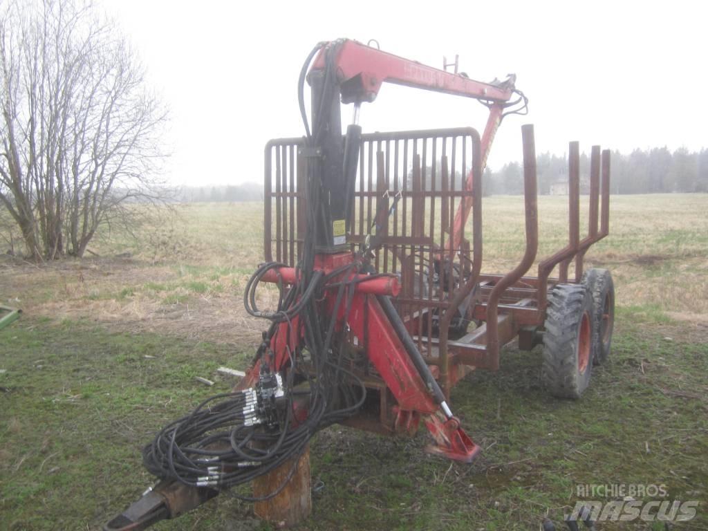 Patu 500 + Metsäkärry Rimorchi forestali