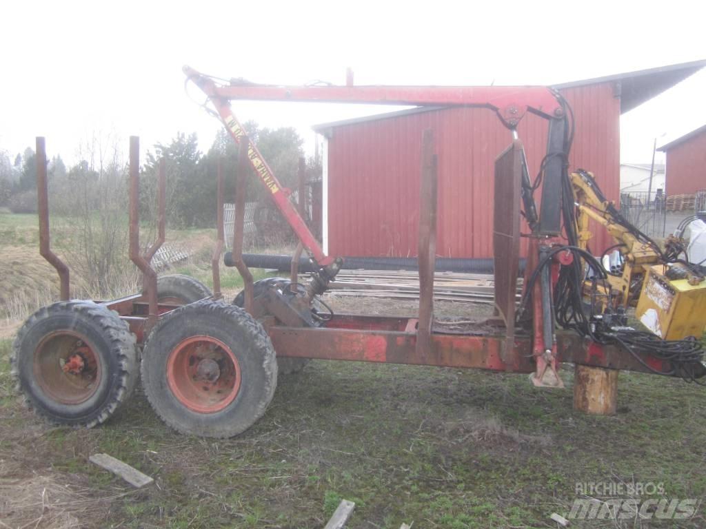 Patu 500 + Metsäkärry Rimorchi forestali