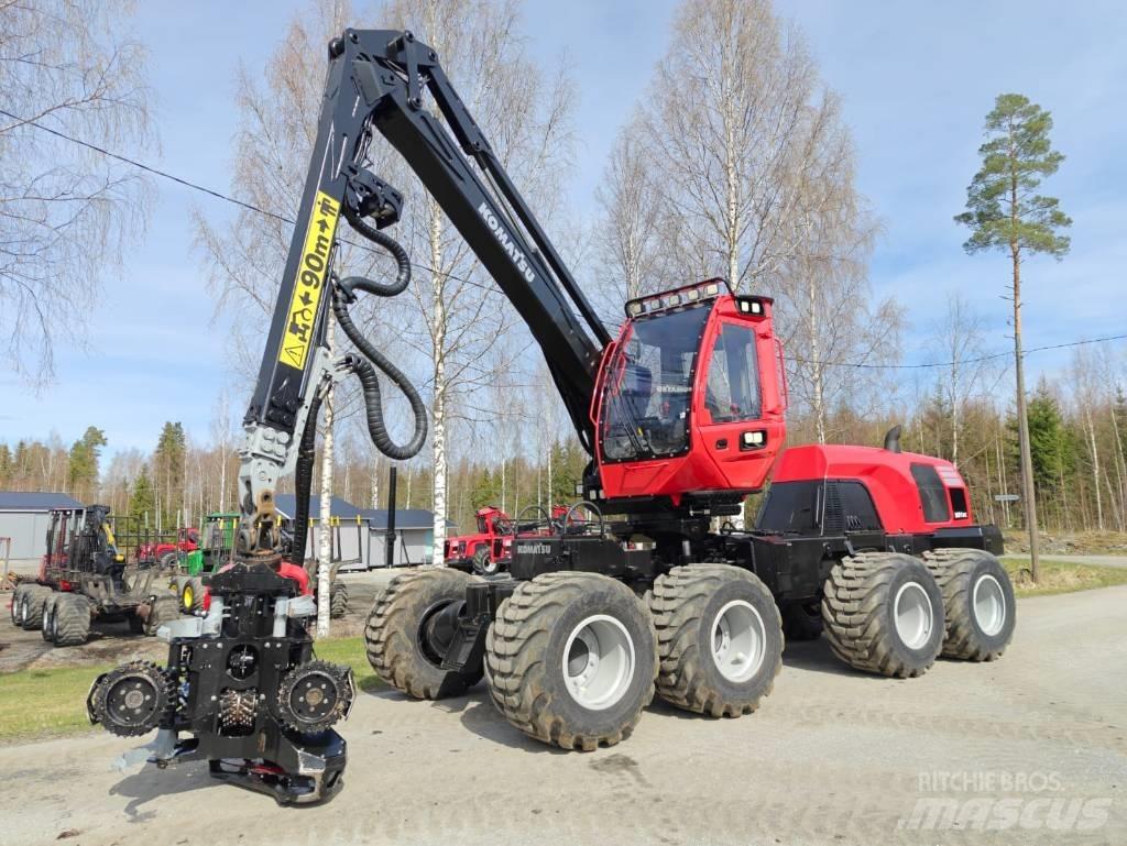 Komatsu 901 XC Abbattitrici, Disboscatrici