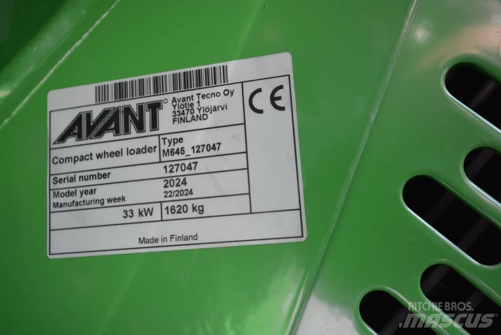 Avant 645 i Mini pale
