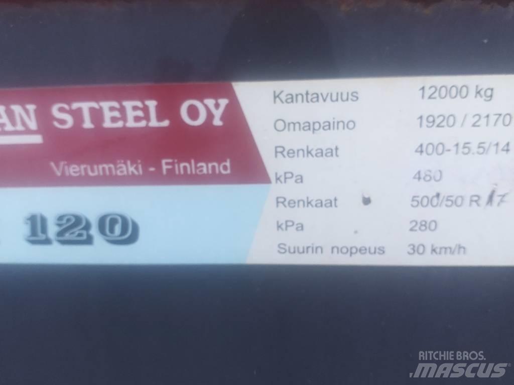 Tuhti M 120 Rimorchi ribaltabili