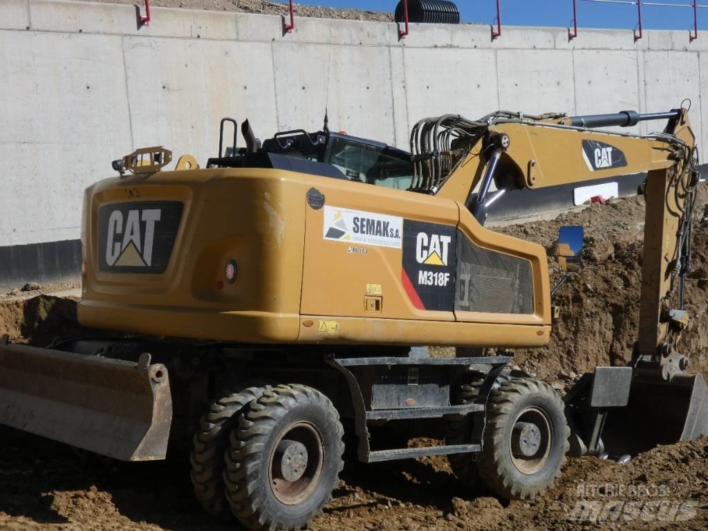 CAT M 318 F Escavatori gommati