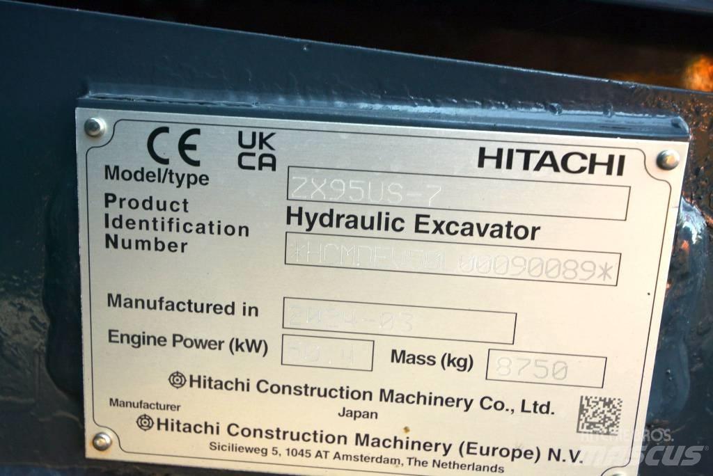 Hitachi ZX 95 US-7 Escavatori medi 7t - 12t