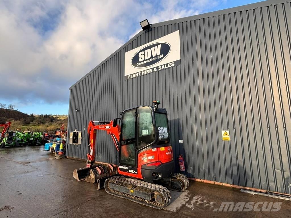 Kubota U 27-4 Miniescavatori