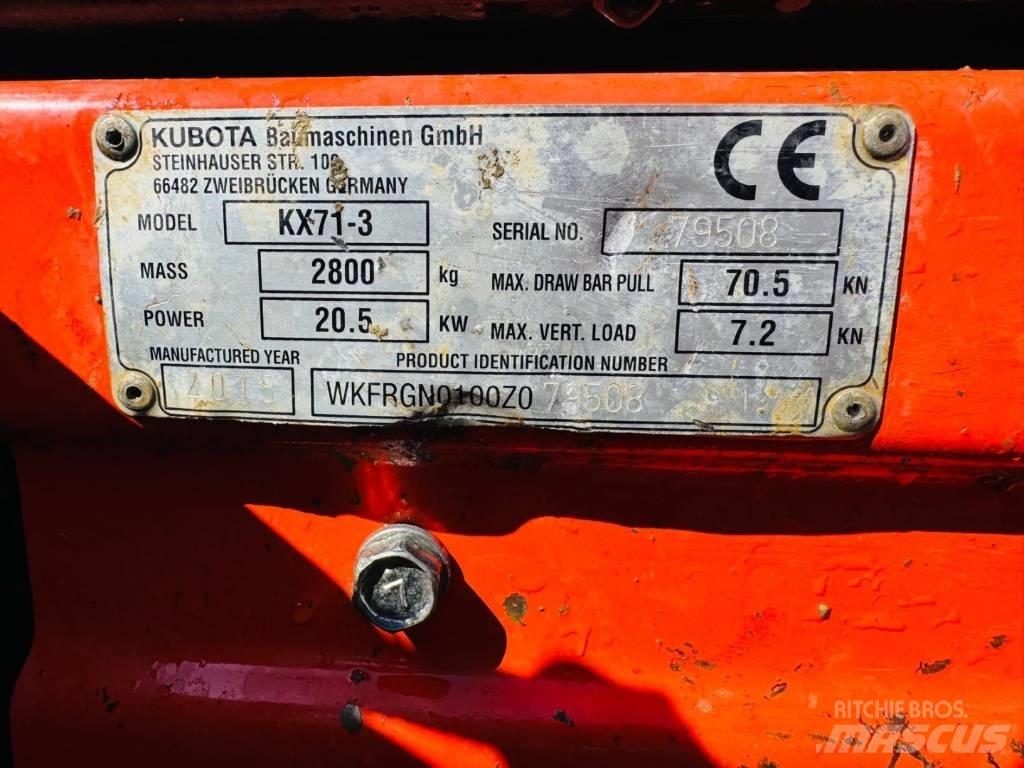 Kubota KX 71-3 Miniescavatori
