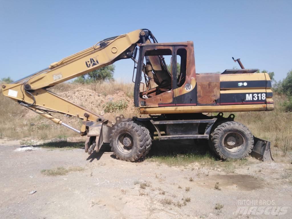 CAT M318 parts M 318 Escavatori gommati